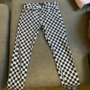 Checkered pants